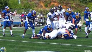 Mars Hill University Football Highlights vs Catawba College 2022 [upl. by Kalie]