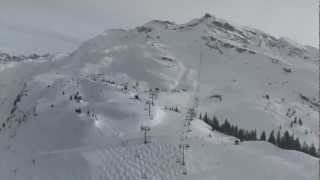 Avoriaz vu du ciel  from above [upl. by Eniluap]