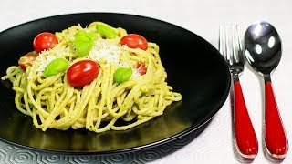 AVOCADOSPAGHETTI  leckere Pasta für einen gesunden Cholesterinhaushalt [upl. by Barth]