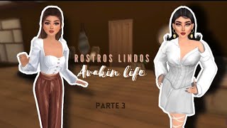 Ideas de rostros lindos AVAKIN LIFE 🦋✨🌸 [upl. by Yousuf]