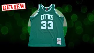 Regata NBA Boston CELTICS  Mitchell amp Ness Swingman  Hardwood Classics  Larry BIRD  Review  BR [upl. by Freeman346]