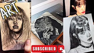 🎨Top Random sketchbook art TikToks best drawing Compilation 5 [upl. by Cassondra]