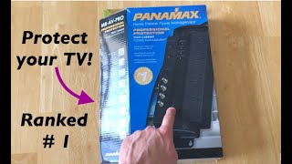 BEST Surge protector to protect your TV  PANAMAX [upl. by Yasnyl435]