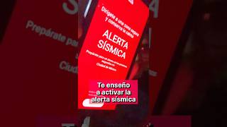 🚨 ¿Cómo activar la alerta sísmica de México en el celular AlertaSísmica Sismo [upl. by Acireh]