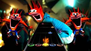 Crash Bandicoot  Woah GH3PS amp CH Custom Song [upl. by Nylyaj]