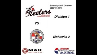 Sheffield Steelers WBC Div 1 V Mohawk 2 [upl. by Rayburn609]