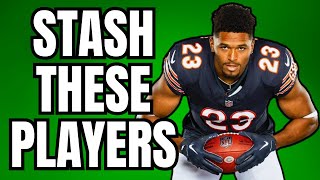 Stash These Players Before They Breakout  2024 Fantasy Football [upl. by Freeland]