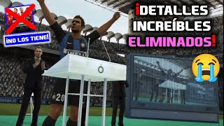 25 COSAS INCREÍBLES QUE KONAMI HA ELIMINADO EN LA SAGA PES 😭 [upl. by Onaled]