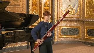 Варвара Лобзова Varvara Lobzova Bourdeau Premier Solo de Bassoon [upl. by Proud]