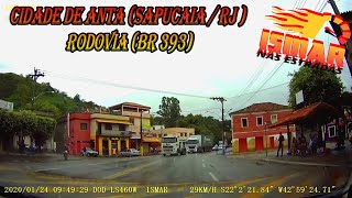 Cidade de Anta RJ Distrito de Sapucaia RJ Rodovia BR 393 85° Parte [upl. by Christye704]