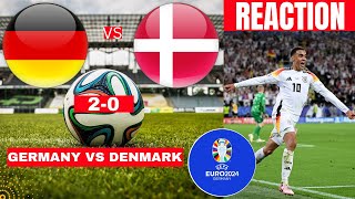 GERMANY vs DENMARK  UEFA EURO 2024  Full Match All Goals  FC 24 Gameplay Video [upl. by Siletotsira]