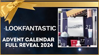 LOOKFANTASTIC ADVENT CALENDAR FULL REVEAL 2024 [upl. by Onitsuj]