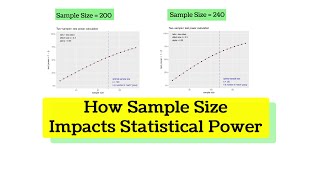 How Sample Size Impacts Statistical Power [upl. by Darn]