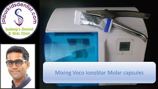 How to Mix Voco GIC capsule  Ionostar Molar [upl. by Alemak]