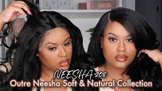 UNDER 35  OUTRE NEESHA IS BACK NEESHA 208 Wig Review  Outre Neesha Soft and Natural Collection [upl. by Aryajay]