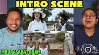 Madrasapattinam  Intro Scene Reaction  Part 1 [upl. by Atonsah]