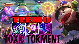 WILD RIFT TEEMO TOP GAMEPLAY  TOXIC TORMENT  TEEMO BUILD RUNES [upl. by Akehsat239]