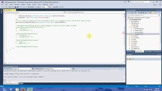 How to add OAuth and openID using Aspnet MVC 5 [upl. by Sirred]