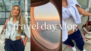 TRAVEL DAY IN MY LIFE  airport vlog  fly with me [upl. by Ahsikrats]