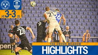 CARABAO CUP HIGHLIGHTS  Shrewsbury Town 33 Notts County  Salop top incredible comeback on pens [upl. by Butch]