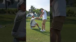 Chipping and Putting lesson with coach Wei at Damai Indah Golf BSD [upl. by Witherspoon9]