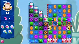 Candy Crush Saga LEVEL 4280 NO BOOSTERS new version🔄✅ [upl. by Adnicaj468]