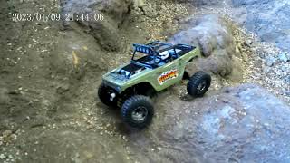 Axial Scx24 deadbolt with LGRP Reaper motor [upl. by Zaraf]