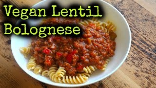 Vegan Lentil Bolognese [upl. by Sladen98]