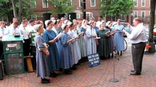 Mennonite Choir in Harvard Square [upl. by Lesko]