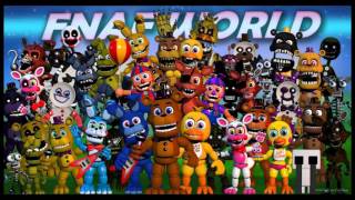 FNaF World OST  A new challenger Extended [upl. by Renrew]