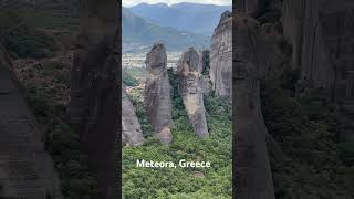 Meteora Greece wwwbiblicalisraeltourscom shorts meteora greece [upl. by Minerva693]