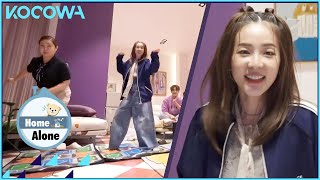 Sandara Park dances to eat even more food l Home Alone Ep 439 ENG SUB [upl. by Kym]