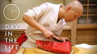 A Day In The Life Of A Sushi Master • Tasty [upl. by Carpet]