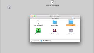 Installation wxMaxima 5 36 on Mac [upl. by Estus]