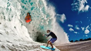 Skimboarders vs Bodyboarders [upl. by Namzzaj297]