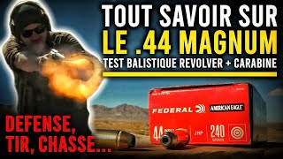 44 MAGNUM  le calibre de Cat C quil VOUS FAUT [upl. by Airdni]