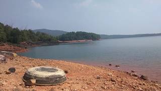 Linganamakki backwaters Honnemaradu Shimoga [upl. by Kcirttap]