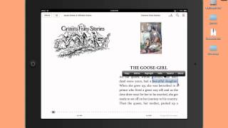 iPad Tutorial  Highlighting text [upl. by Inait]