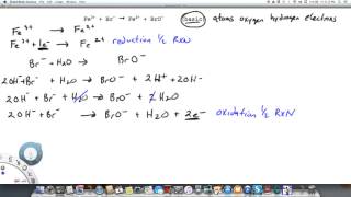 Balancing Oxidation Reduction Reactions 5 [upl. by Aikit]