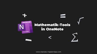 Mathematik Tools in OneNote am iPad [upl. by Einnad19]