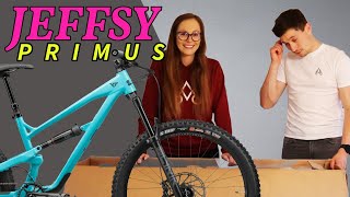 YT Jeffsy PRIMUS 27  wir packen es aus Unboxing 2023 [upl. by Rycca632]