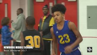 Newburg vs Kammerer  MS Basketball 2017 Boys Jamboree [upl. by Esoj902]