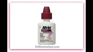 29 Afrin Nose Spray Tips [upl. by Omiseno]