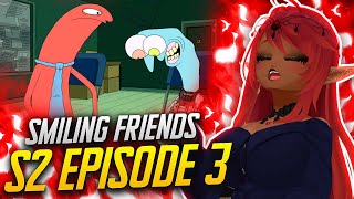 ALLAN ADVENTURE  Smiling Friends Episode 3 Reaction S2 [upl. by Wesa]