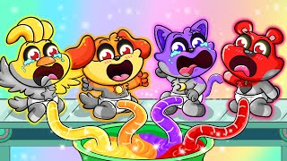 SMILING CRITTERS Brewing Cute Baby But The COLOR Is MISSING  Poppy Playtime 3 Animation [upl. by Naashom282]