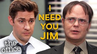 jim and dwight actually working together for 9 minutes 30 seconds  The Office US  Comedy Bites [upl. by Keverne]