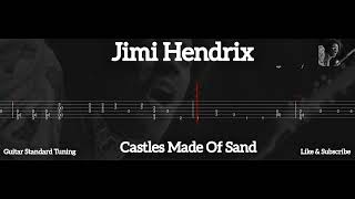 Castles Made of Sand Jimi Hendrix  Backwards Solo  Cover [upl. by Royo]