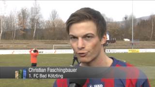 Wichtiger Sieg  1 FC Bad Kötzting punktet im Abstiegskampf [upl. by Stevy]