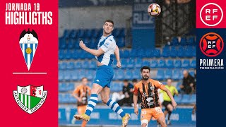 Resumen PrimeraFederación  CD Alcoyano 21 Antequera CF  Jornada 19 Grupo 2 [upl. by Suiremed]