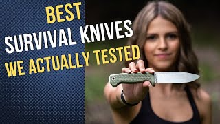 Our Favorite Survival Knives for Getting Squirrely in the Woods  This One Gets Weird [upl. by Amorita817]